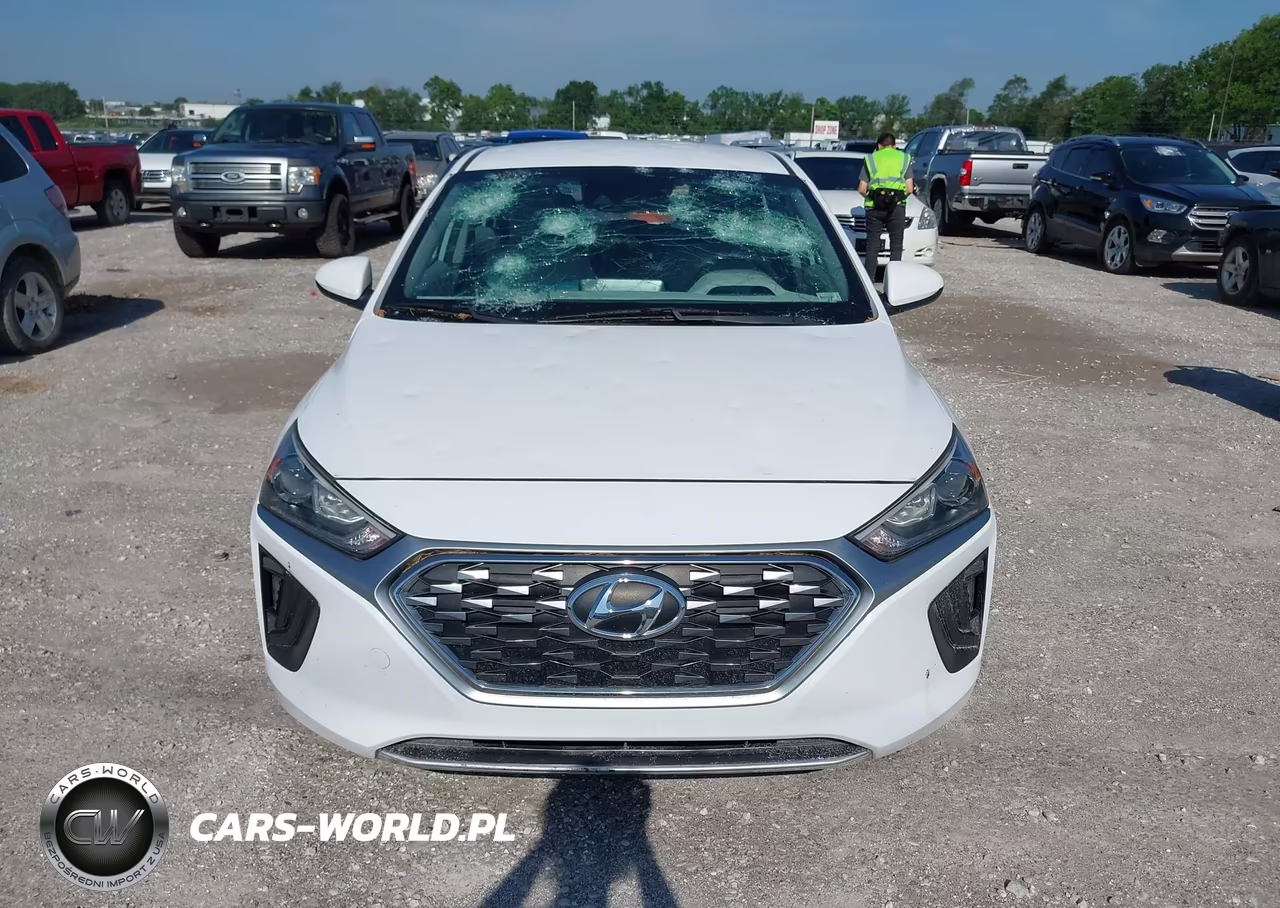 2020 Hyundai Ioniq Hybrid Blue VIN:KMHC65LC1LU186428 - 12