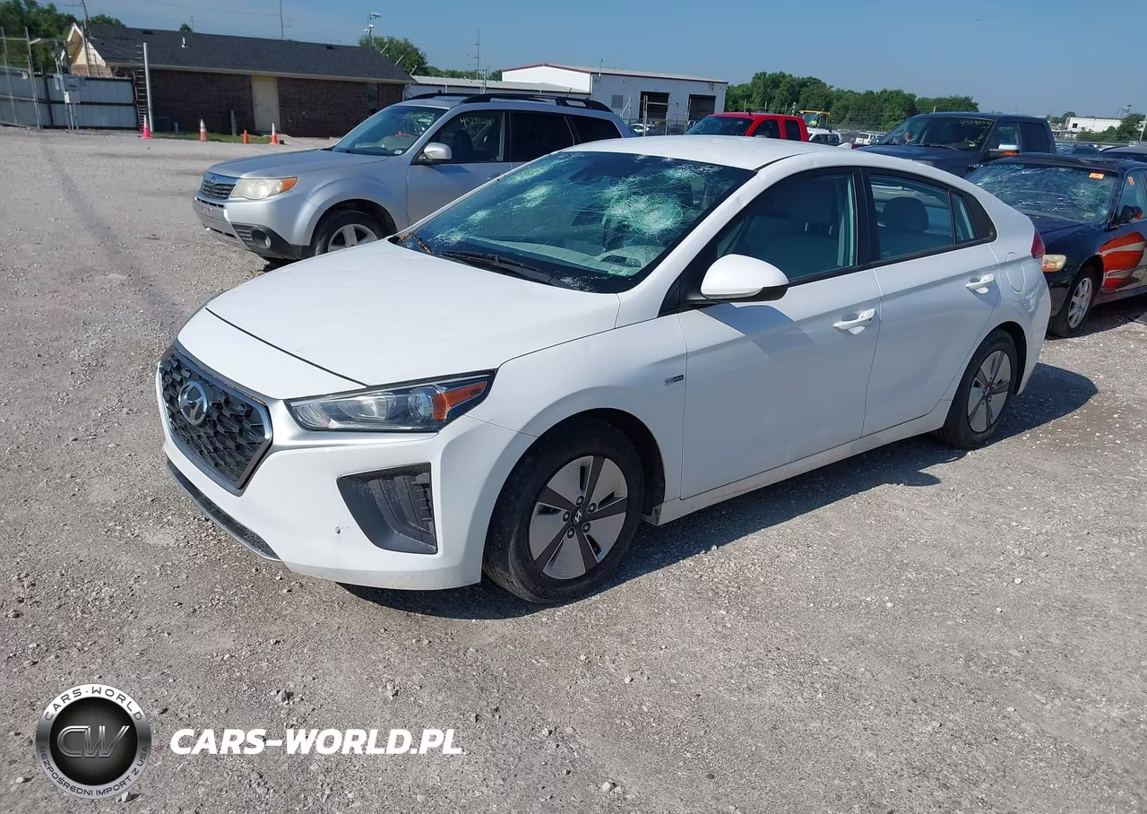 2020 Hyundai Ioniq Hybrid Blue VIN:KMHC65LC1LU186428 - 2