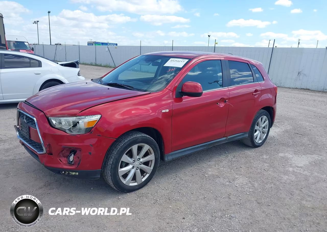 2014 Mitsubishi Outlander Sport Se VIN:4A4AP4AUXEE004861 - 2