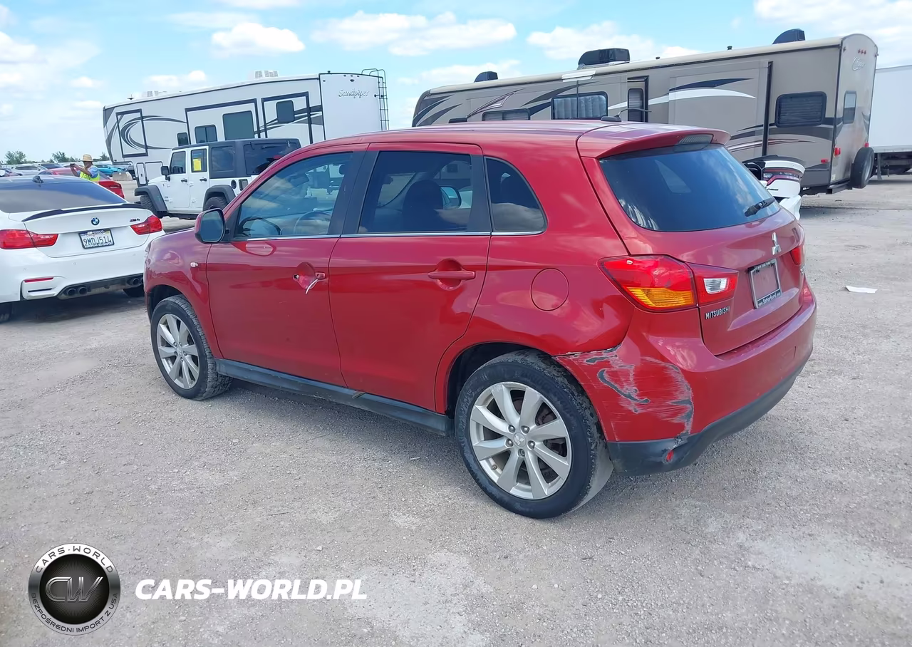 2014 Mitsubishi Outlander Sport Se VIN:4A4AP4AUXEE004861 - 3
