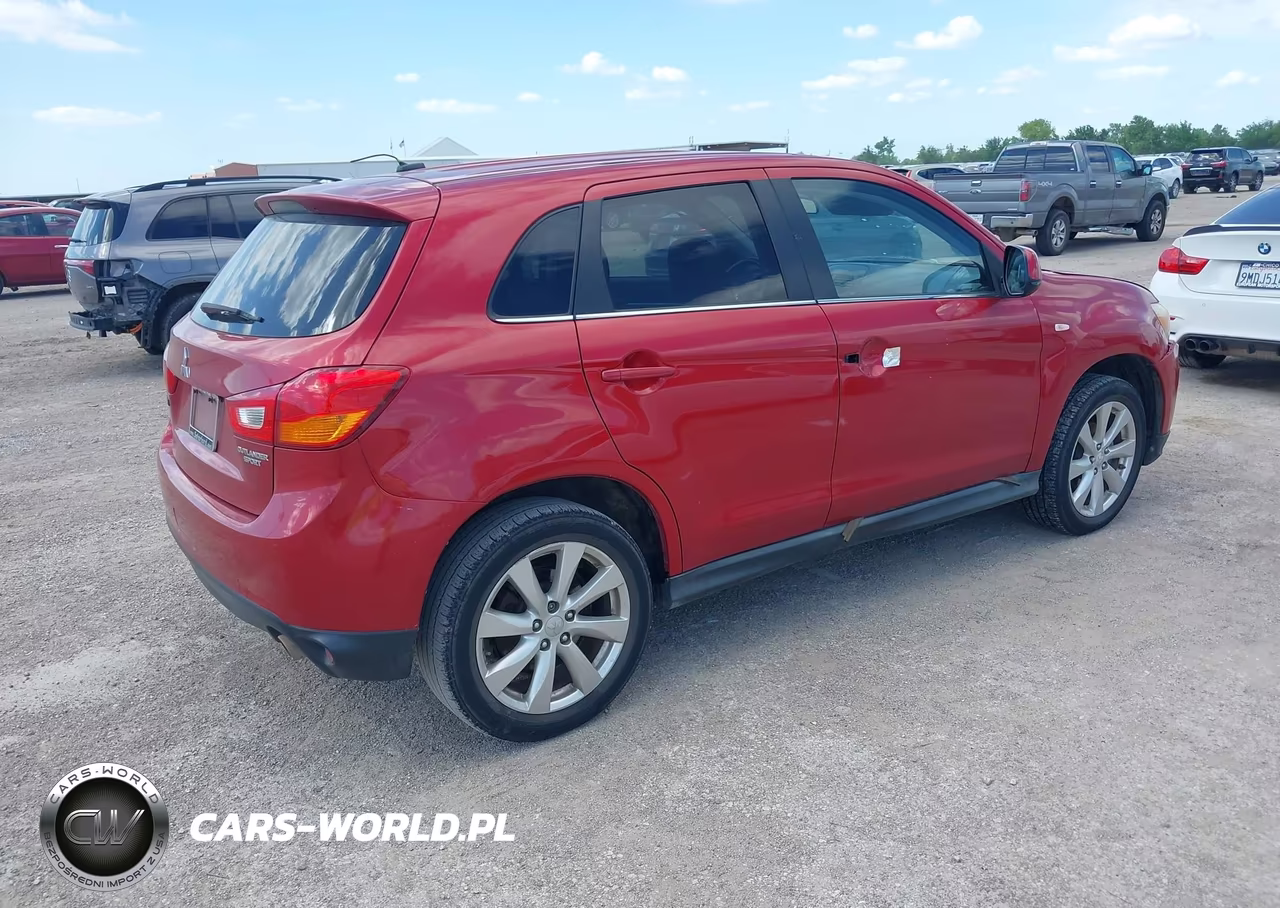 2014 Mitsubishi Outlander Sport Se VIN:4A4AP4AUXEE004861 - 4