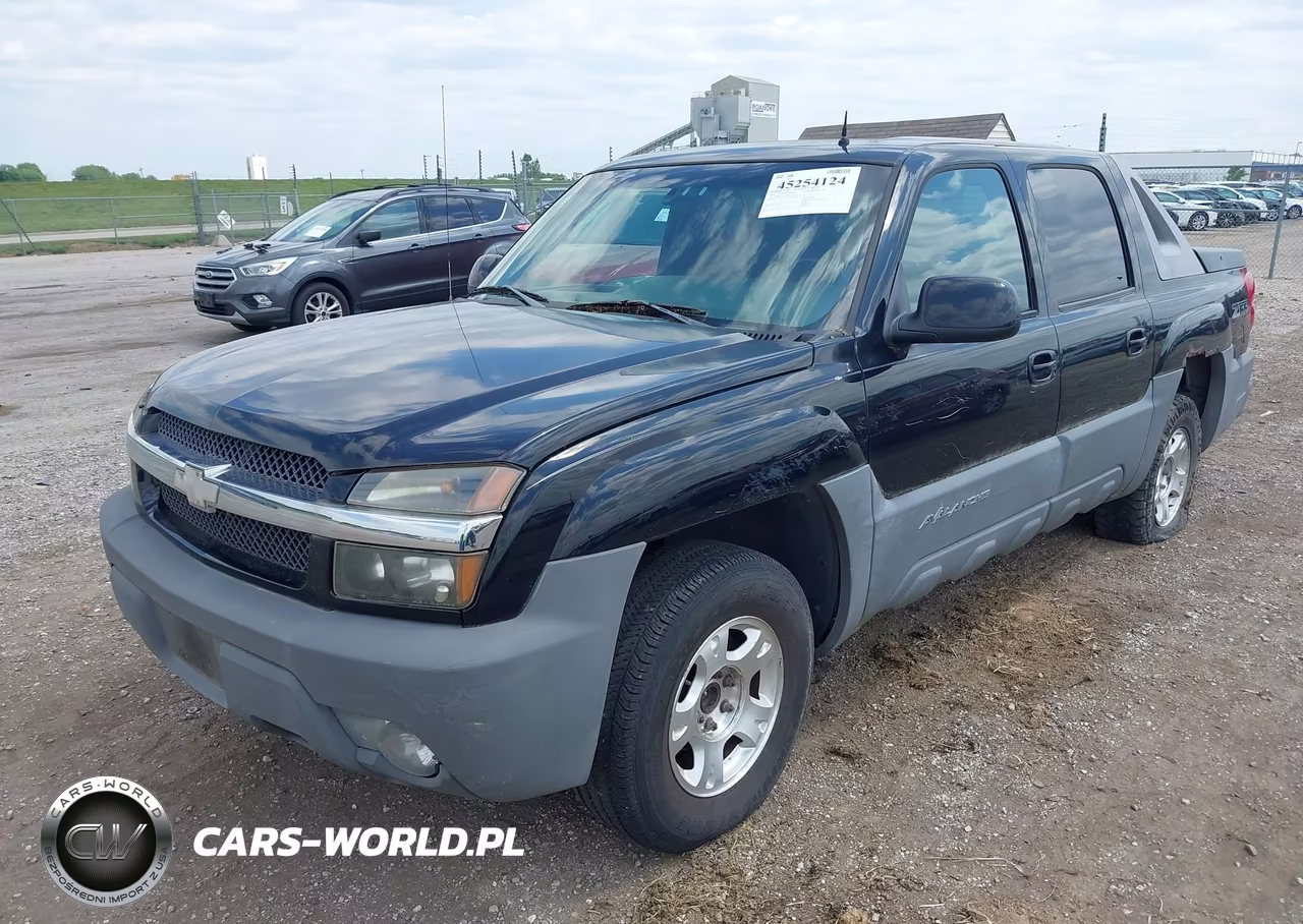 2002 Chevrolet Avalanche 1500 VIN:3GNEC13T12G284513 - 2