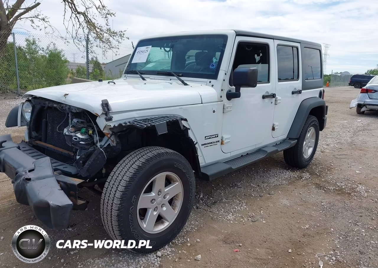 2015 Jeep Wrangler Unlimited Sport VIN:1C4BJWDG5FL763056 - 2