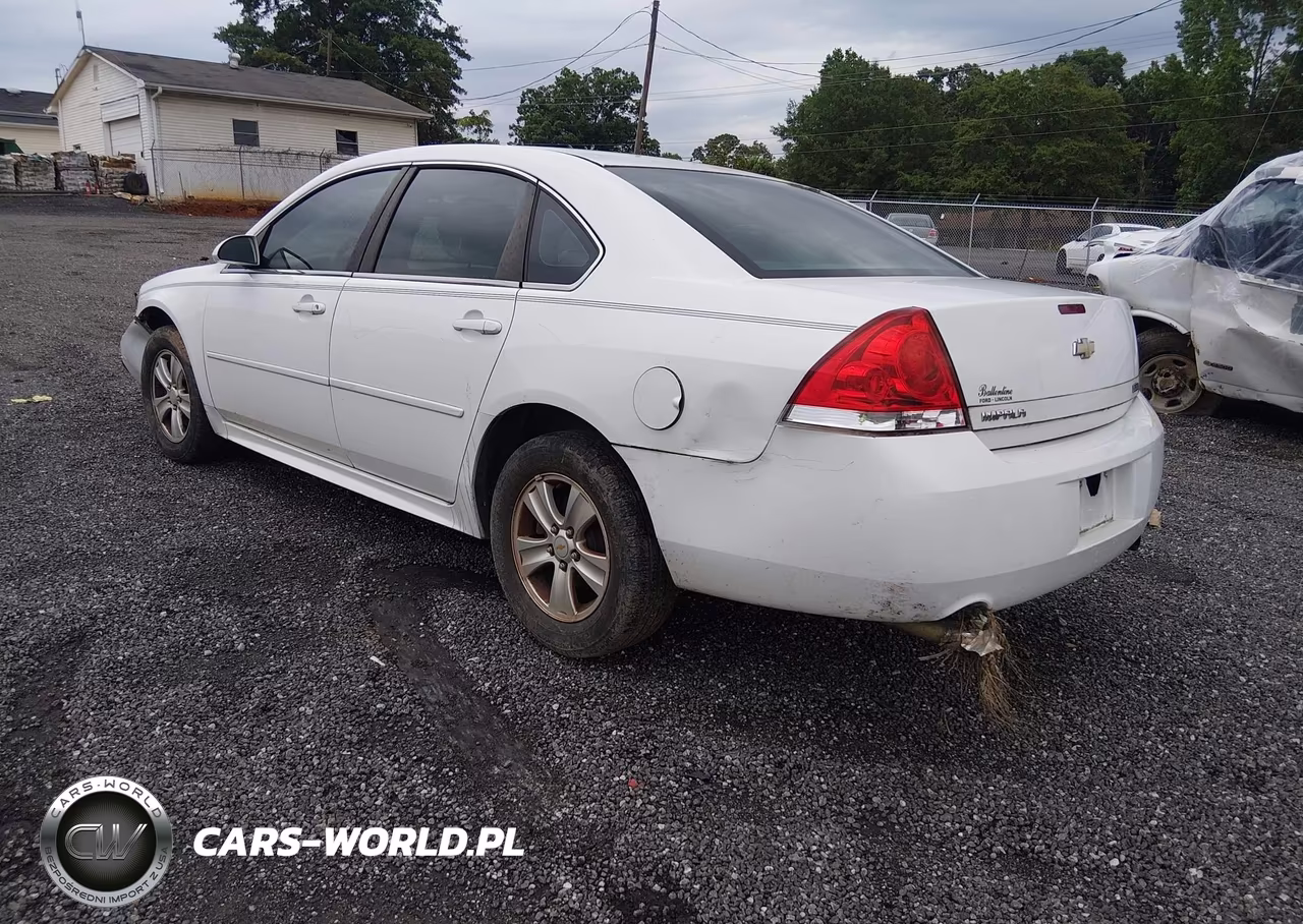 2012 Chevrolet Impala Ls VIN:2G1WF5E3XC1215203 - 3