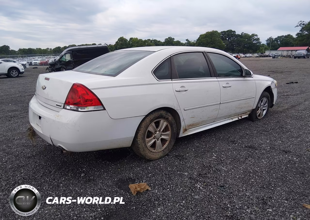 2012 Chevrolet Impala Ls VIN:2G1WF5E3XC1215203 - 4