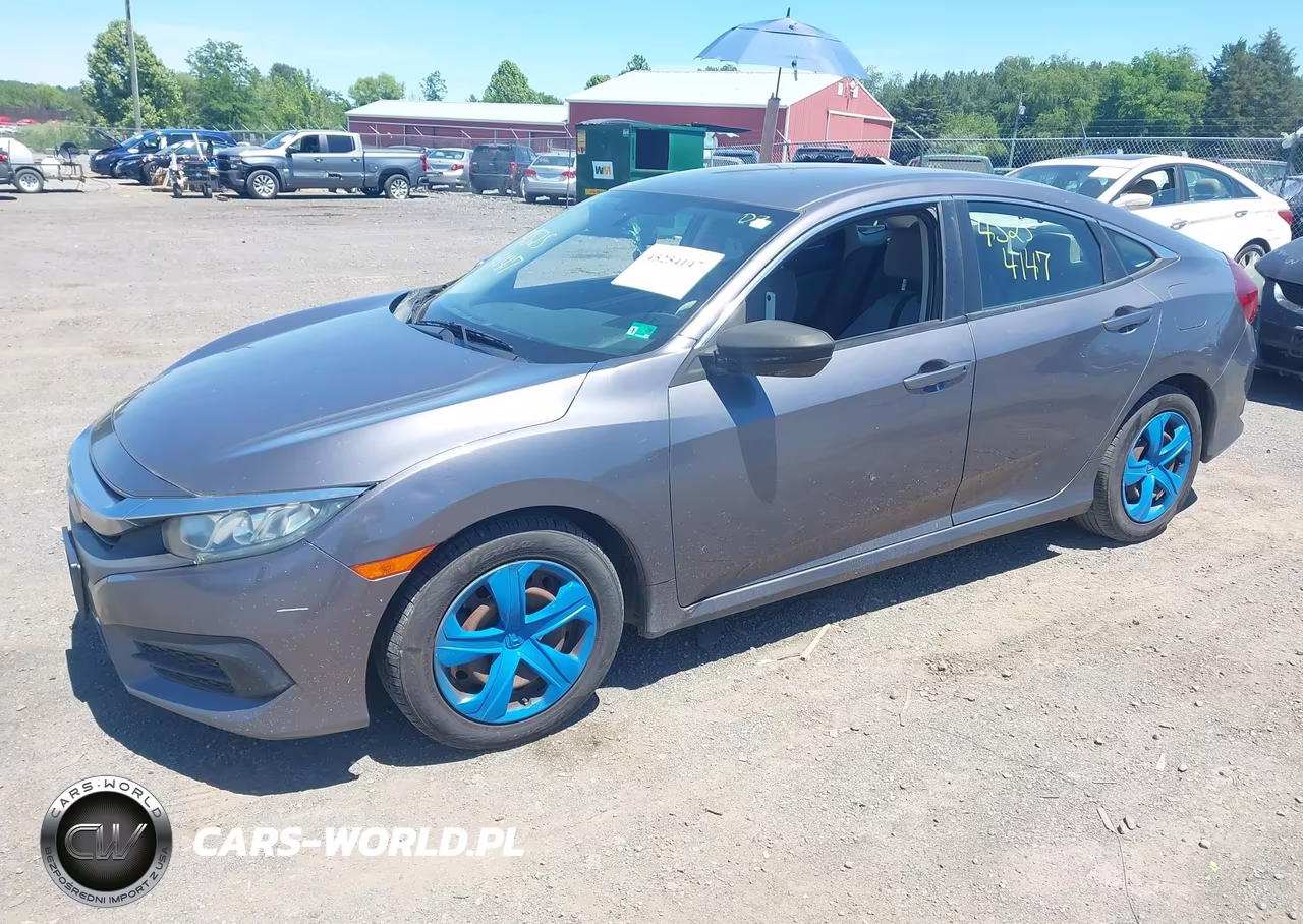 2016 Honda Civic Lx VIN:2HGFC2F52GH523821 - 2