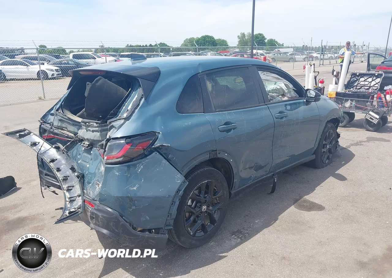 2025 Honda Hr-V Awd Sport VIN:3CZRZ2H56SM796711 - 4