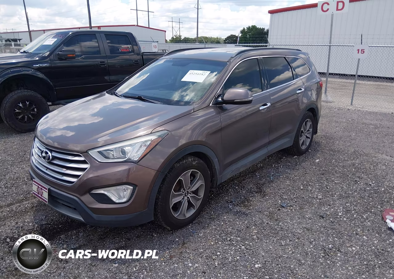 2014 Hyundai Santa Fe Gls VIN:KM8SNDHF5EU043593 - 2