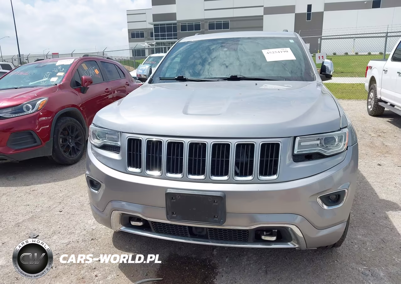 2014 Jeep Grand Cherokee Overland VIN:1C4RJFCT5EC297625 - 12
