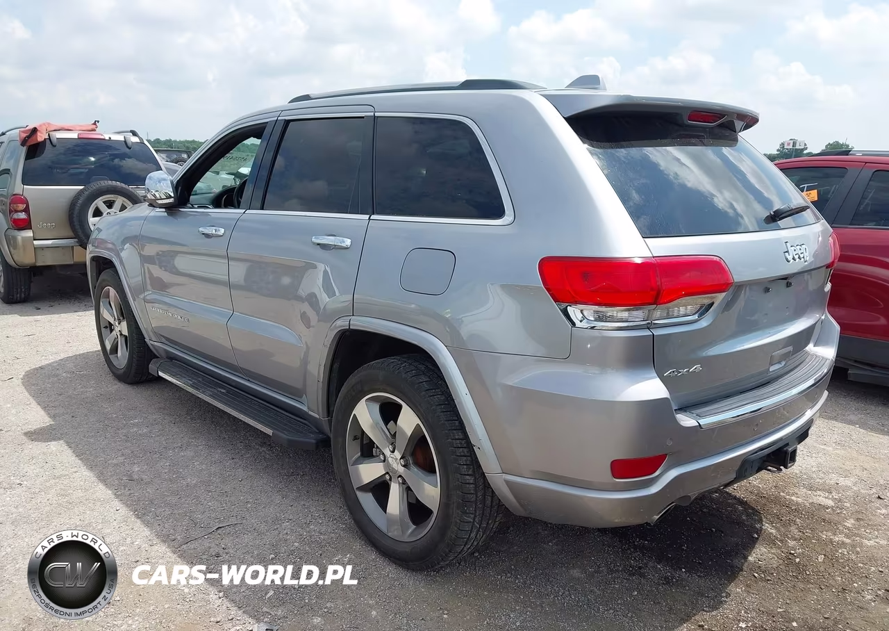 2014 Jeep Grand Cherokee Overland VIN:1C4RJFCT5EC297625 - 3