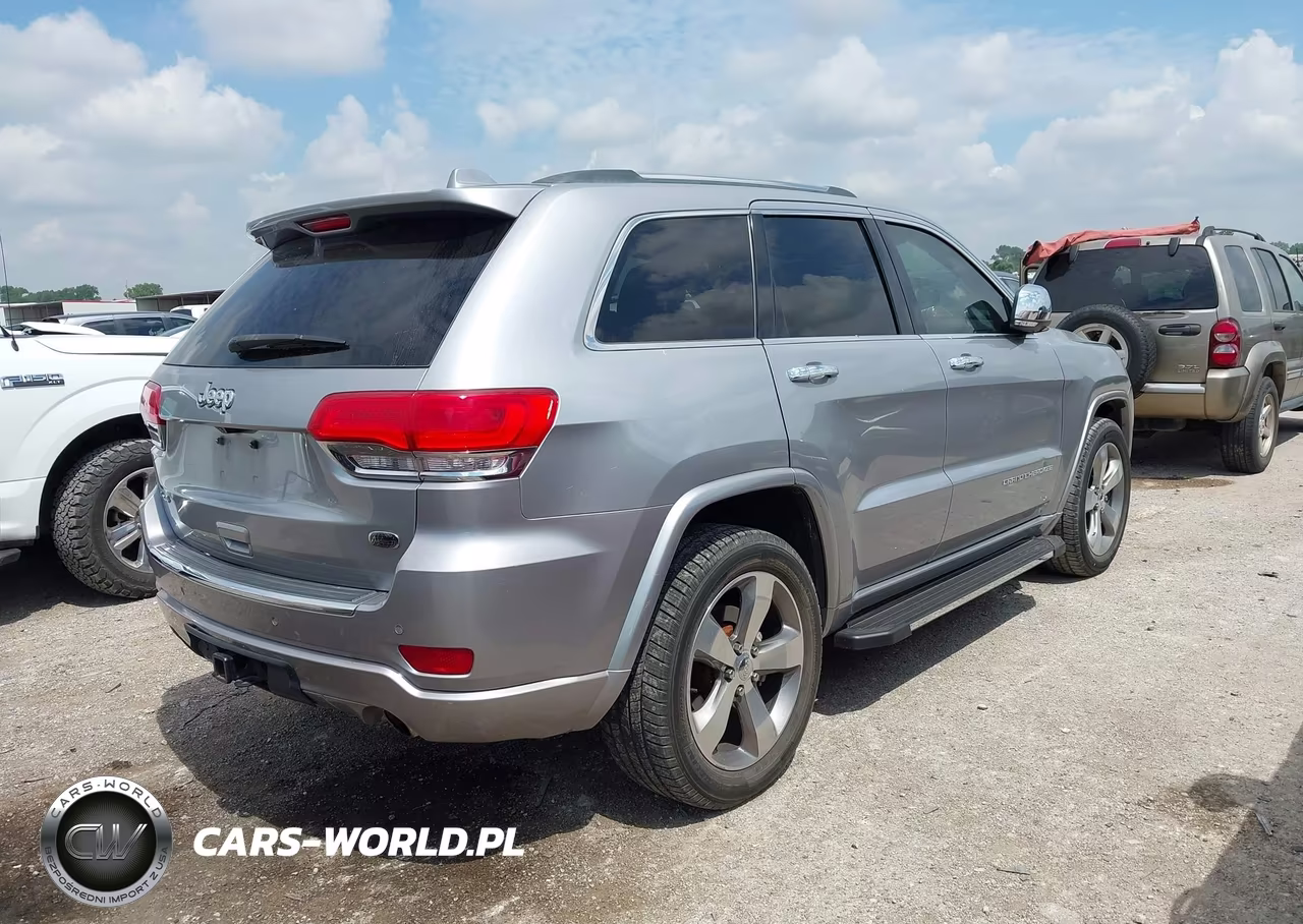 2014 Jeep Grand Cherokee Overland VIN:1C4RJFCT5EC297625 - 4