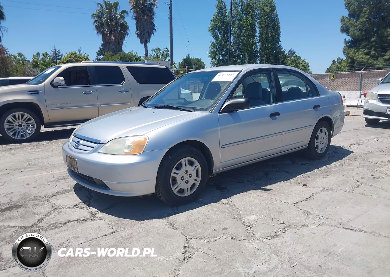 2001 Honda Civic Lx VIN:2HGES16571H565224 - 2