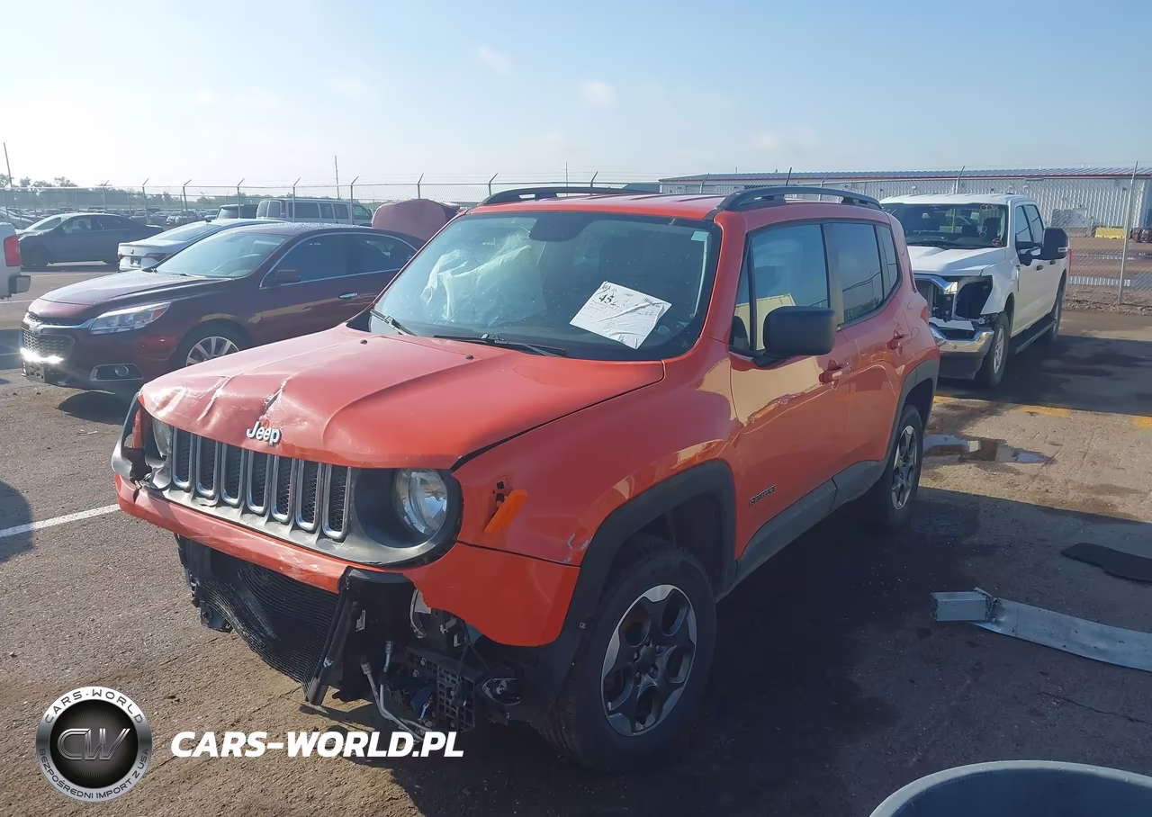 2017 Jeep Renegade Sport 4X4 VIN:ZACCJBAB1HPE38389 - 2