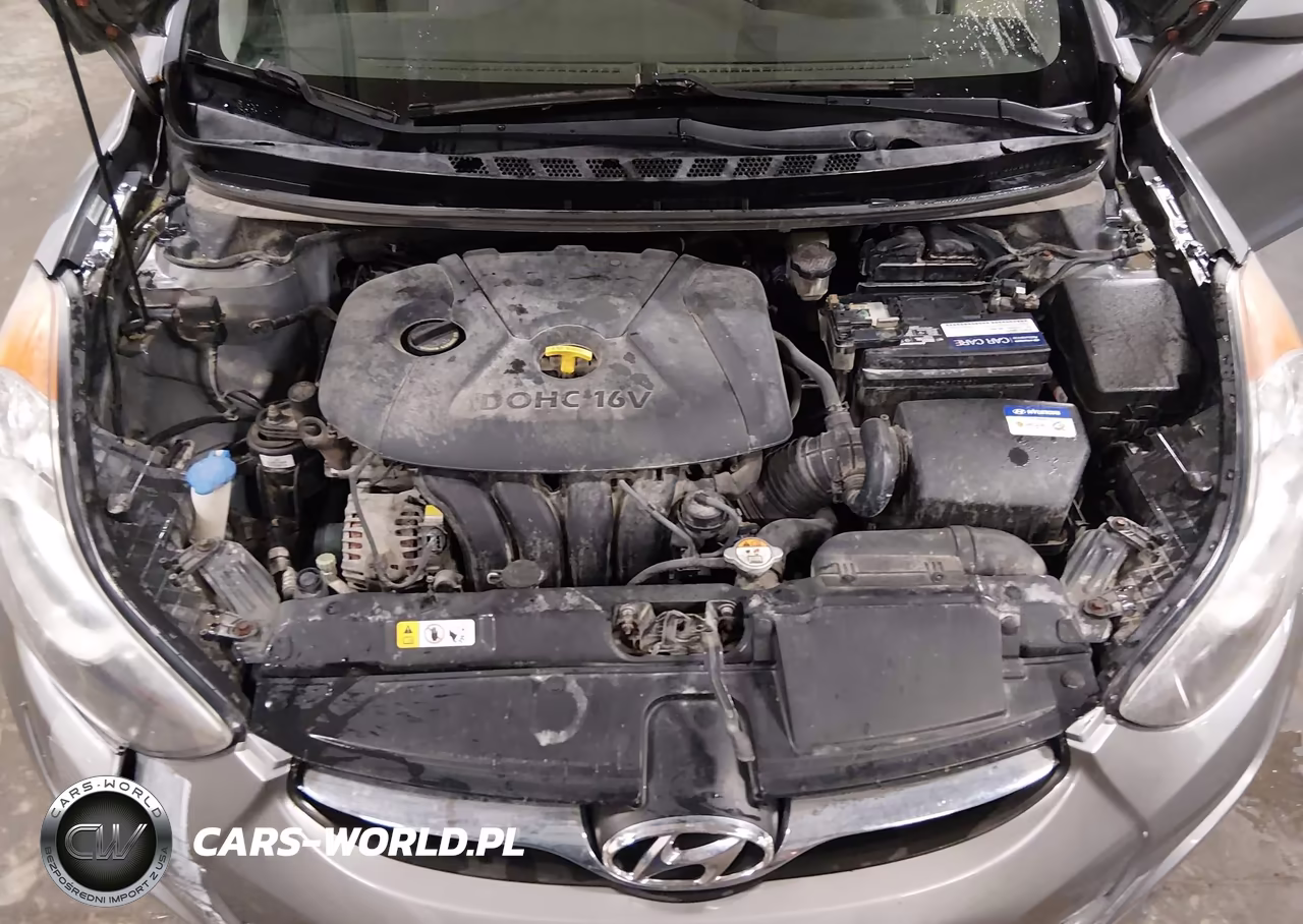 2013 Hyundai Elantra Gls (Ulsan Plant) VIN:KMHDH4AE2DU919116 - 10