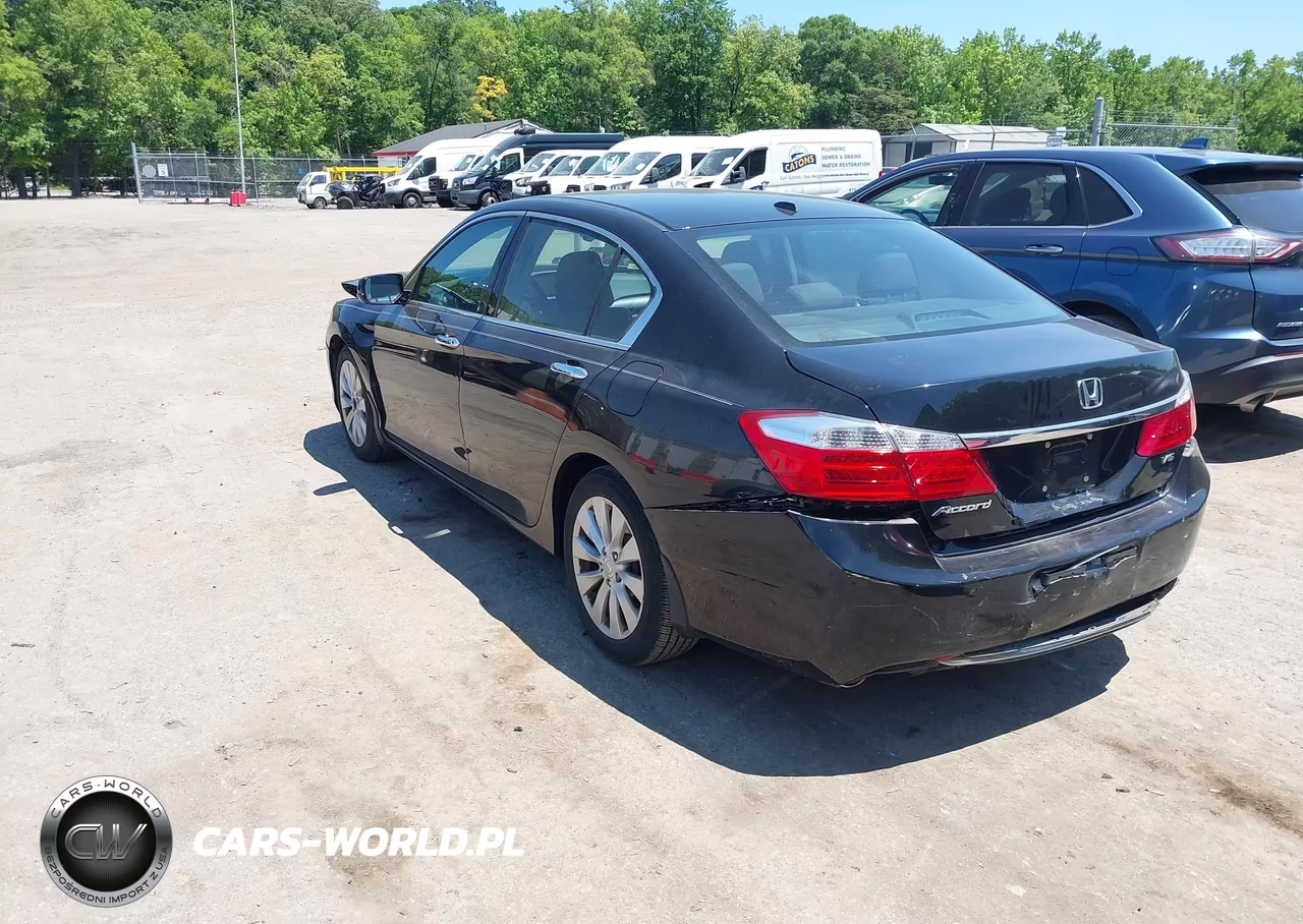 2013 Honda Accord Ex-L V-6 VIN:1HGCR3F86DA047293 - 3