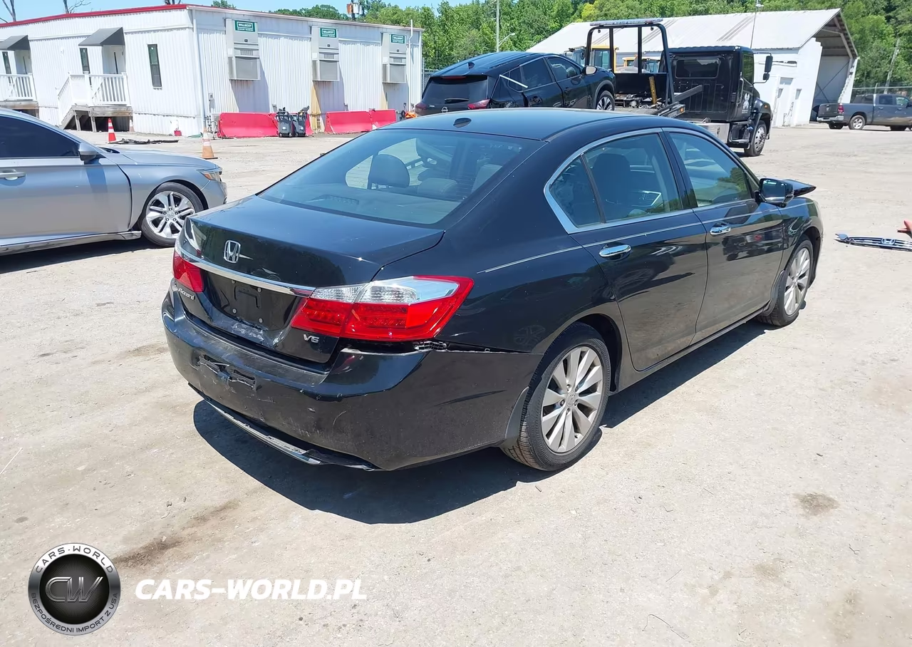 2013 Honda Accord Ex-L V-6 VIN:1HGCR3F86DA047293 - 4