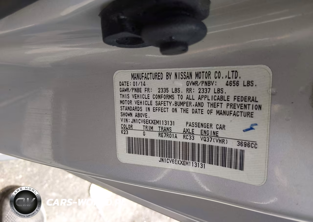 2014 Infiniti Q60 Journey-Sport VIN:JN1CV6EKXEM113131 - 9