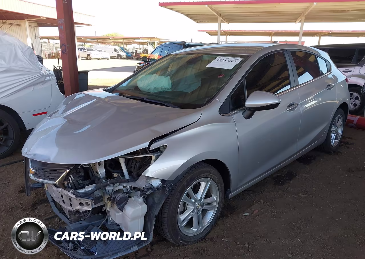 2018 Chevrolet Cruze Lt Auto VIN:3G1BE6SM9JS619633 - 2