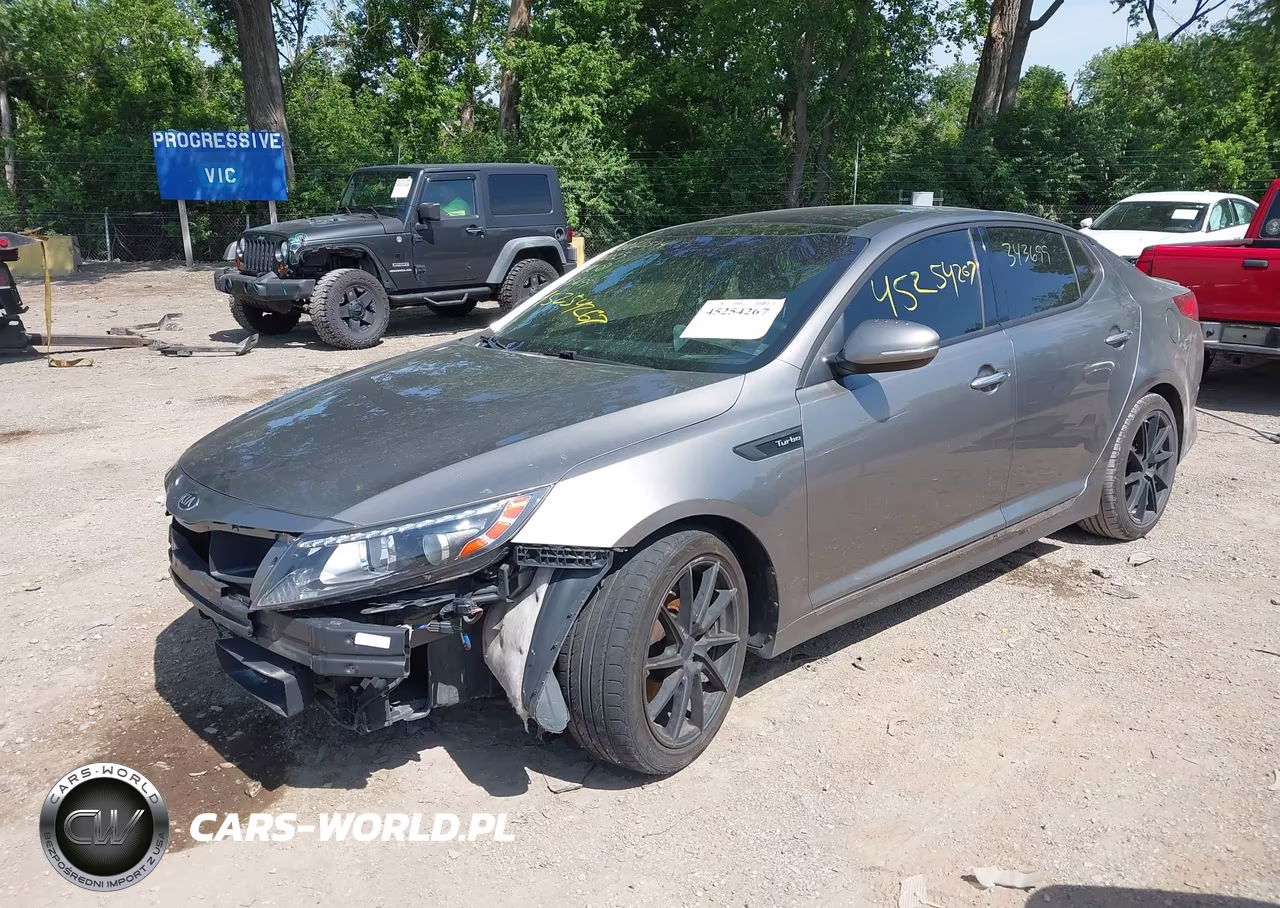 2014 Kia Optima Sxl Turbo VIN:5XXGR4A60EG343699 - 2