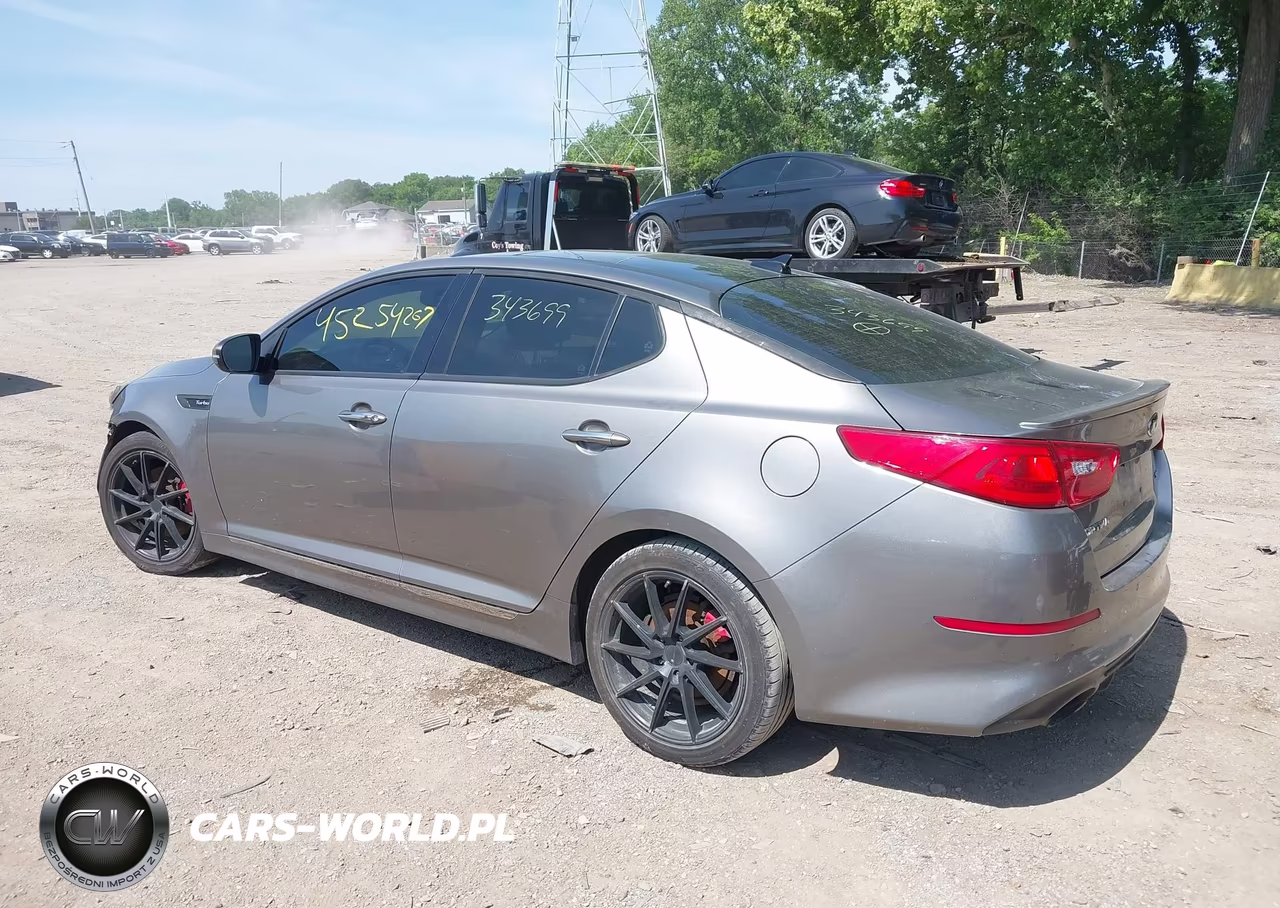 2014 Kia Optima Sxl Turbo VIN:5XXGR4A60EG343699 - 3