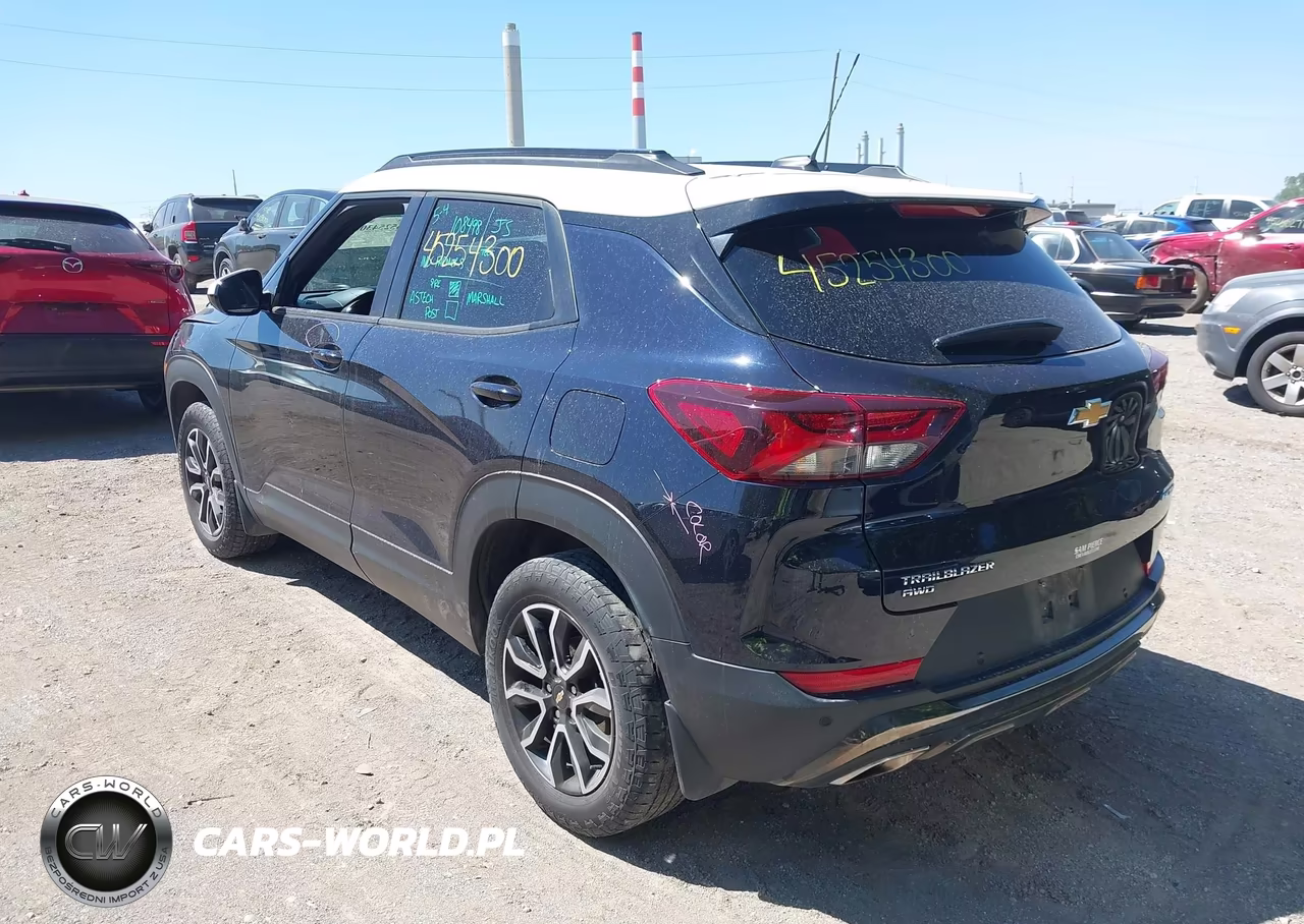 2021 Chevrolet Trailblazer Awd Activ VIN:KL79MSSL2MB074395 - 3