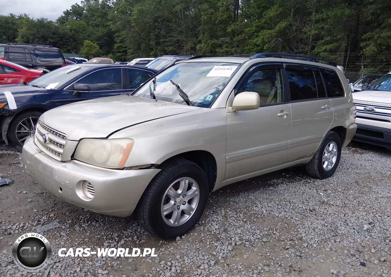 2003 Toyota Highlander VIN:JTEGD21AX30055092 - 2