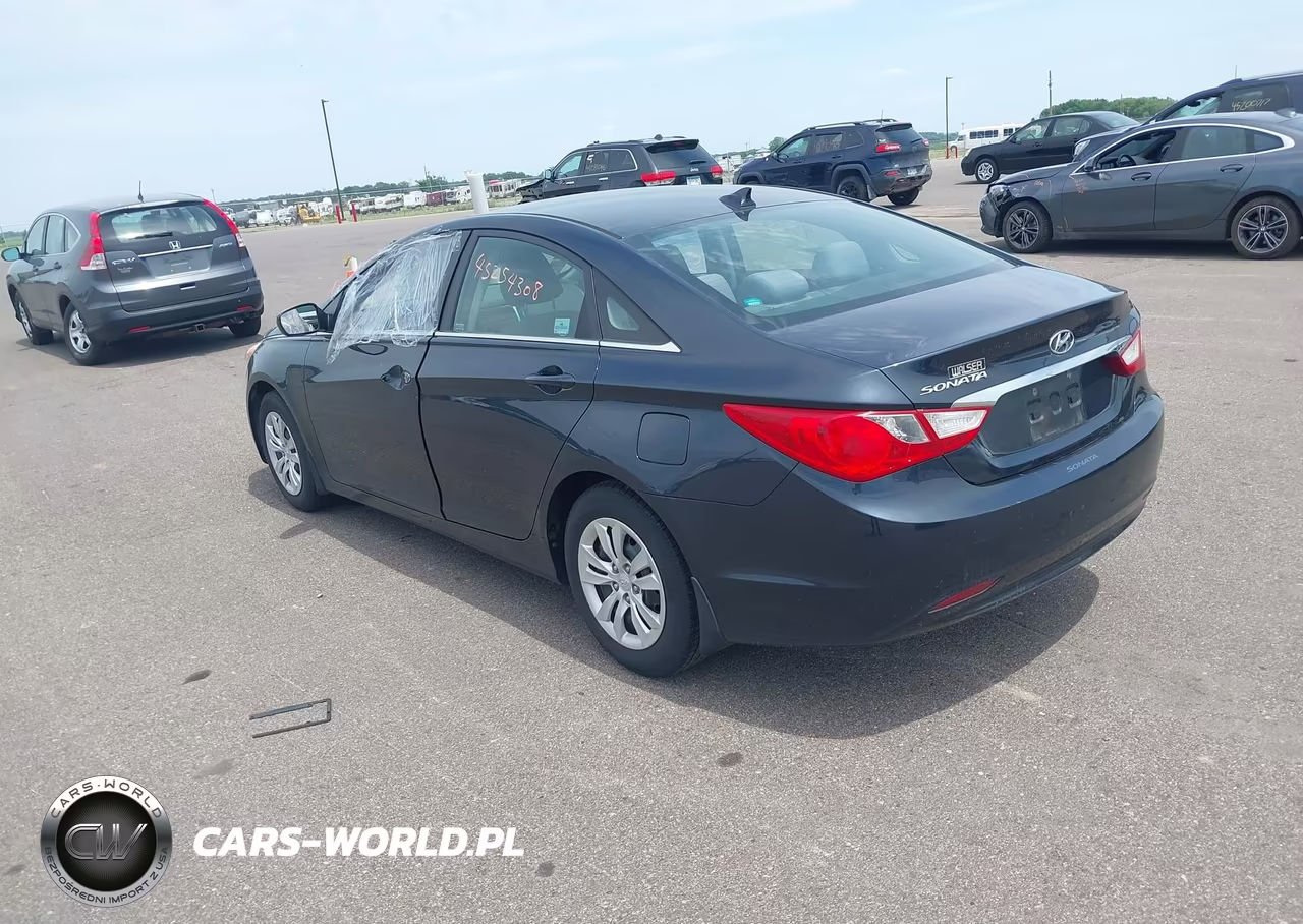 2013 Hyundai Sonata Gls VIN:5NPEB4AC6DH601664 - 3