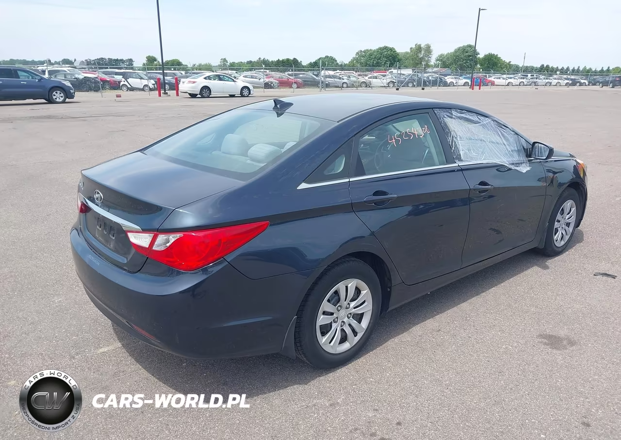 2013 Hyundai Sonata Gls VIN:5NPEB4AC6DH601664 - 4