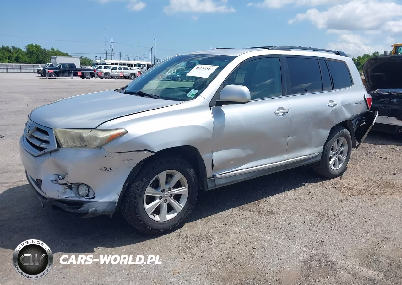 2013 Toyota Highlander Base Plus VIN:5TDZA3EH1DS033029 - 2