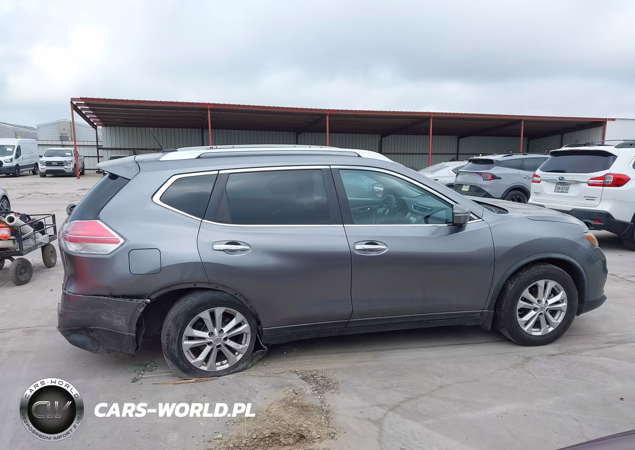 2015 Nissan Rogue Sv VIN:KNMAT2MT6FP508744 - 13