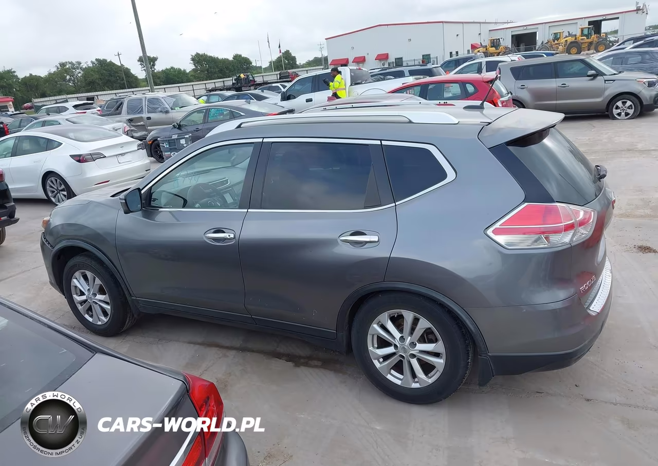 2015 Nissan Rogue Sv VIN:KNMAT2MT6FP508744 - 14