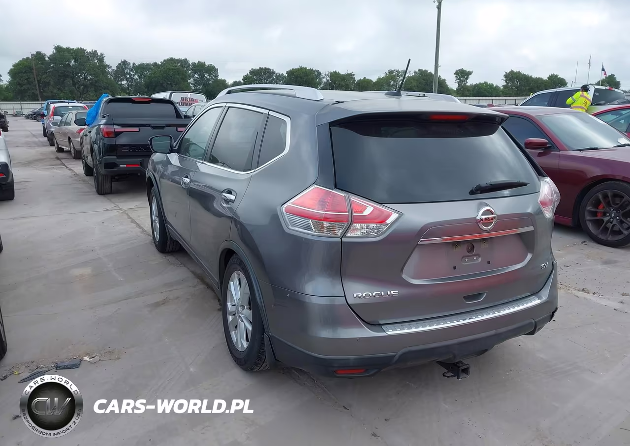 2015 Nissan Rogue Sv VIN:KNMAT2MT6FP508744 - 3