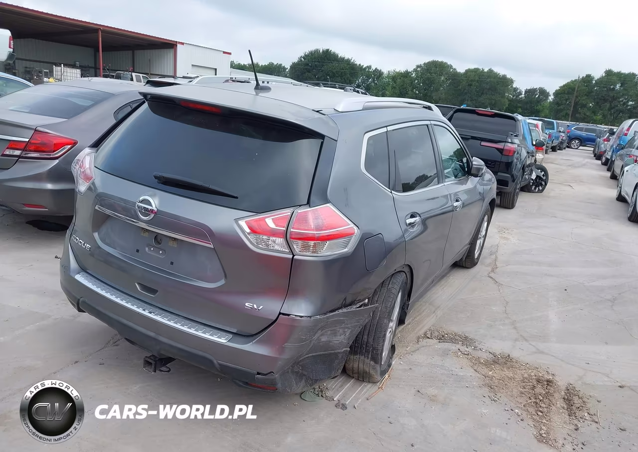 2015 Nissan Rogue Sv VIN:KNMAT2MT6FP508744 - 4
