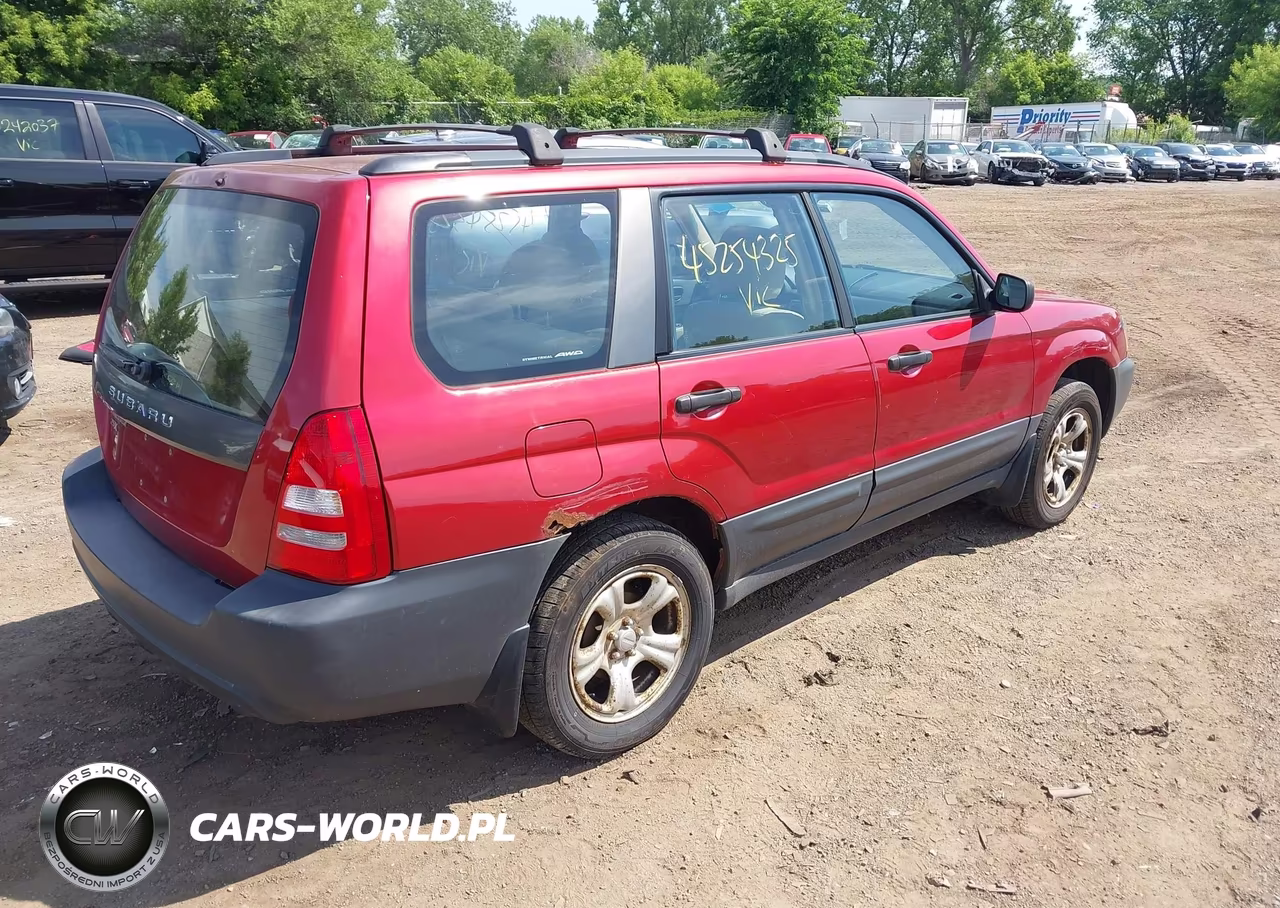 2005 Subaru Forester 2.5X VIN:JF1SG636X5H737387 - 4