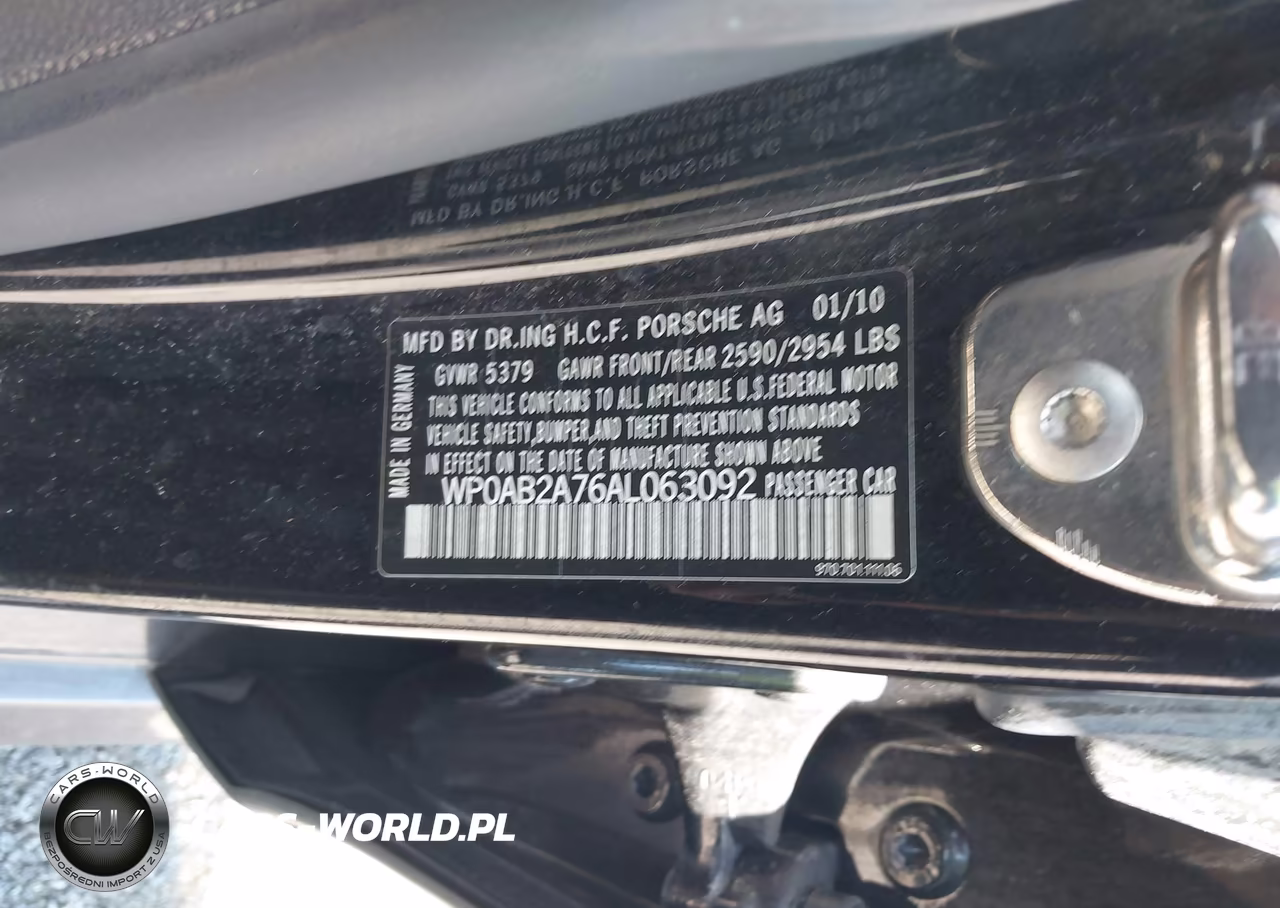 2010 Porsche Panamera 4S-S VIN:WP0AB2A76AL063092 - 9
