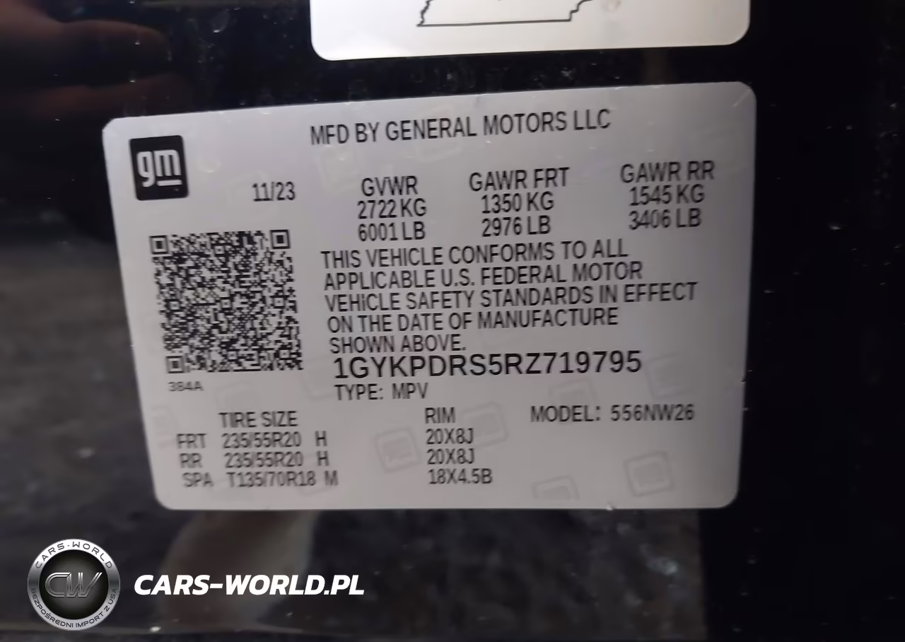 2024 Cadillac Xt6 Awd Premium Luxury VIN:1GYKPDRS5RZ719795 - 9