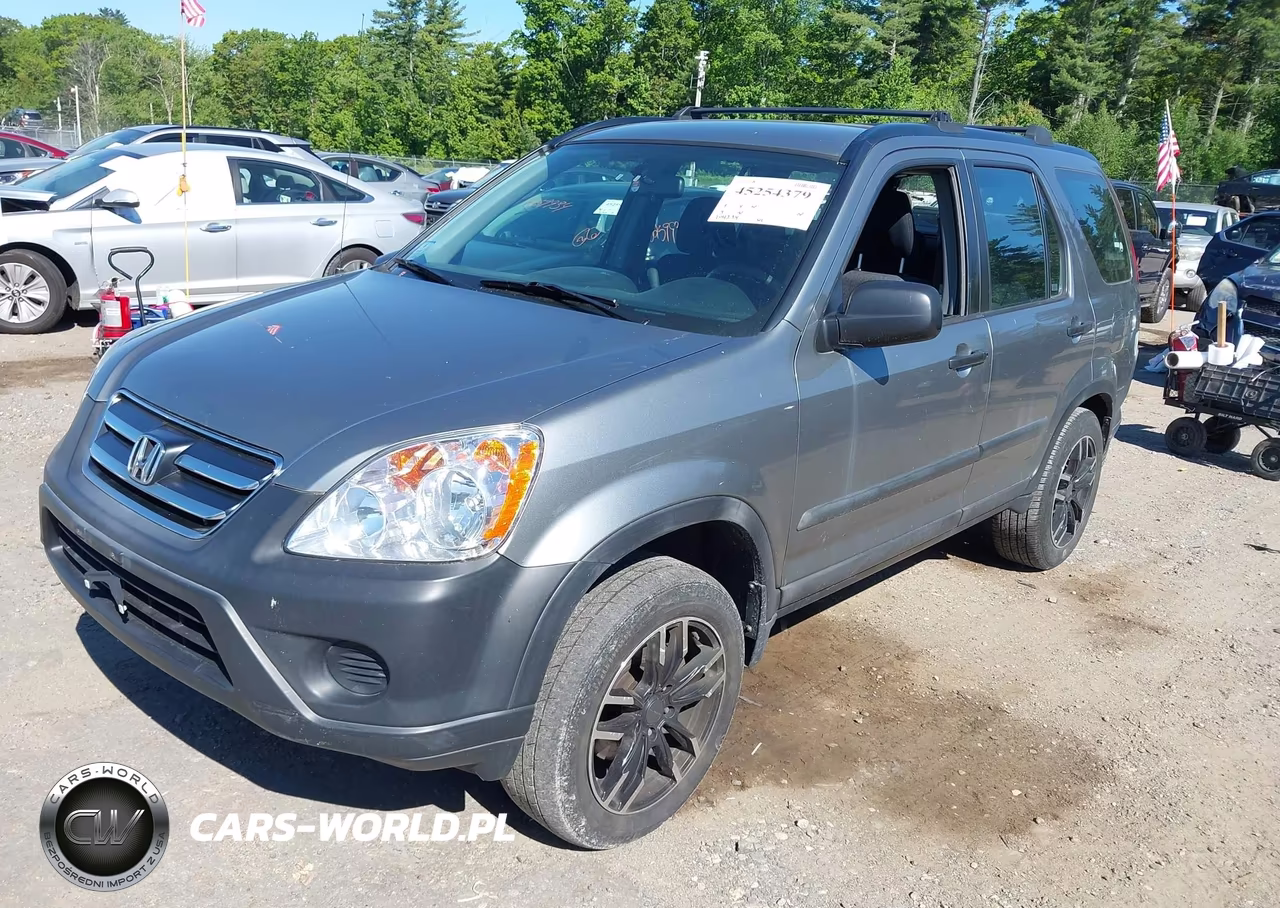 2005 Honda Cr-V Lx VIN:SHSRD78545U343867 - 2