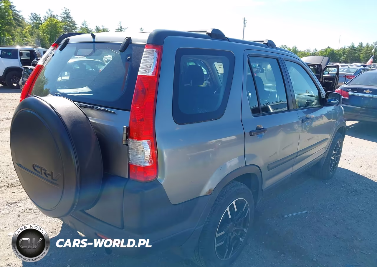 2005 Honda Cr-V Lx VIN:SHSRD78545U343867 - 4