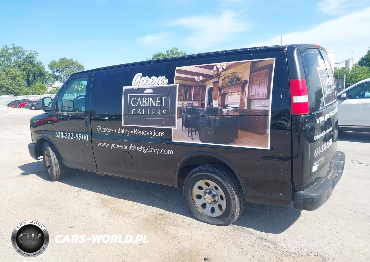 2013 Chevrolet Express 1500 Work Van VIN:1GCSGAFX8D1114469 - 3