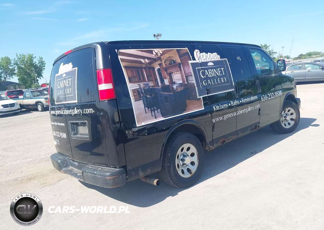 2013 Chevrolet Express 1500 Work Van VIN:1GCSGAFX8D1114469 - 4