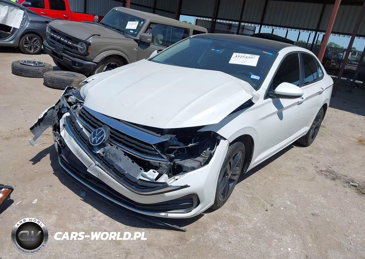 2022 Volkswagen Jetta 1.5T Se VIN:3VW7M7BU2NM019579 - 2