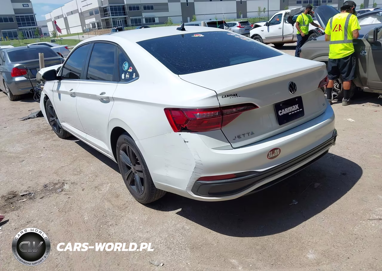 2022 Volkswagen Jetta 1.5T Se VIN:3VW7M7BU2NM019579 - 3