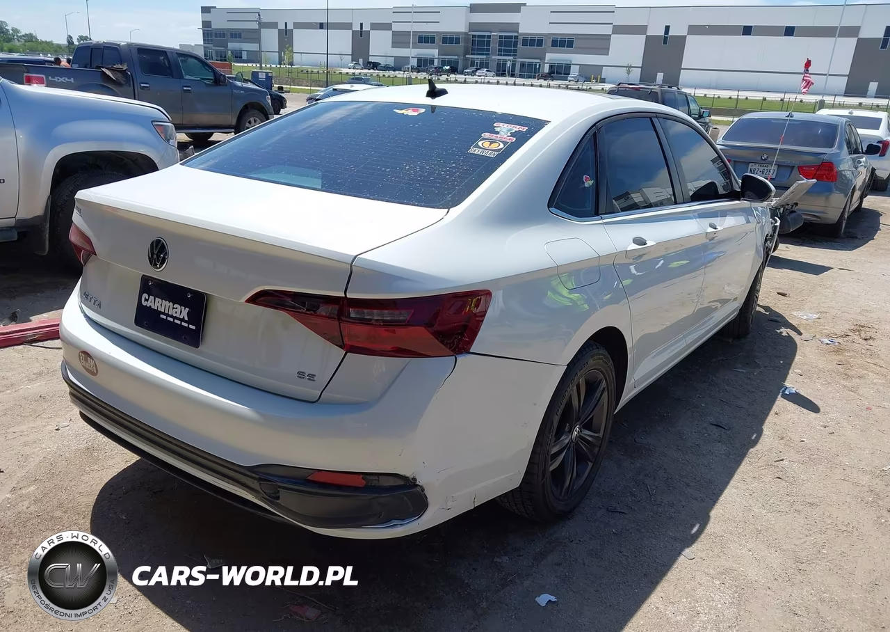 2022 Volkswagen Jetta 1.5T Se VIN:3VW7M7BU2NM019579 - 4