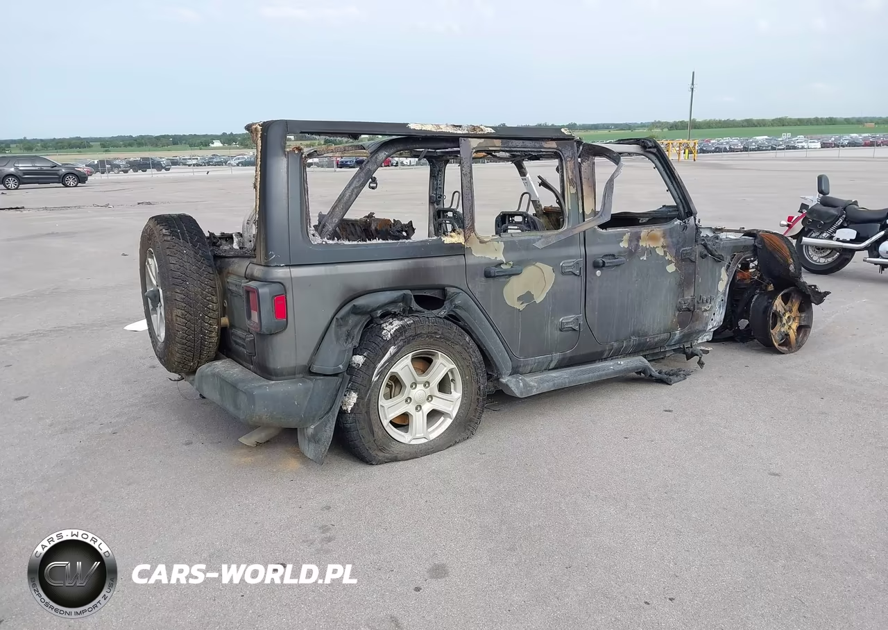 2021 Jeep Wrangler Unlimited Sport Rhd 4X4 VIN:1C4HJXKN4MW757424 - 4