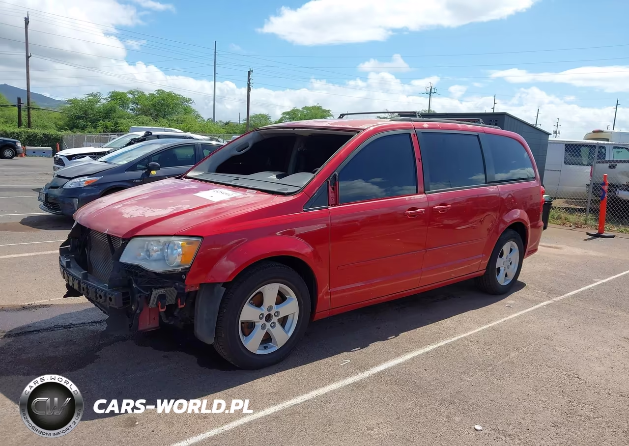 2013 Dodge Grand Caravan Sxt VIN:2C4RDGCG1DR758261 - 2