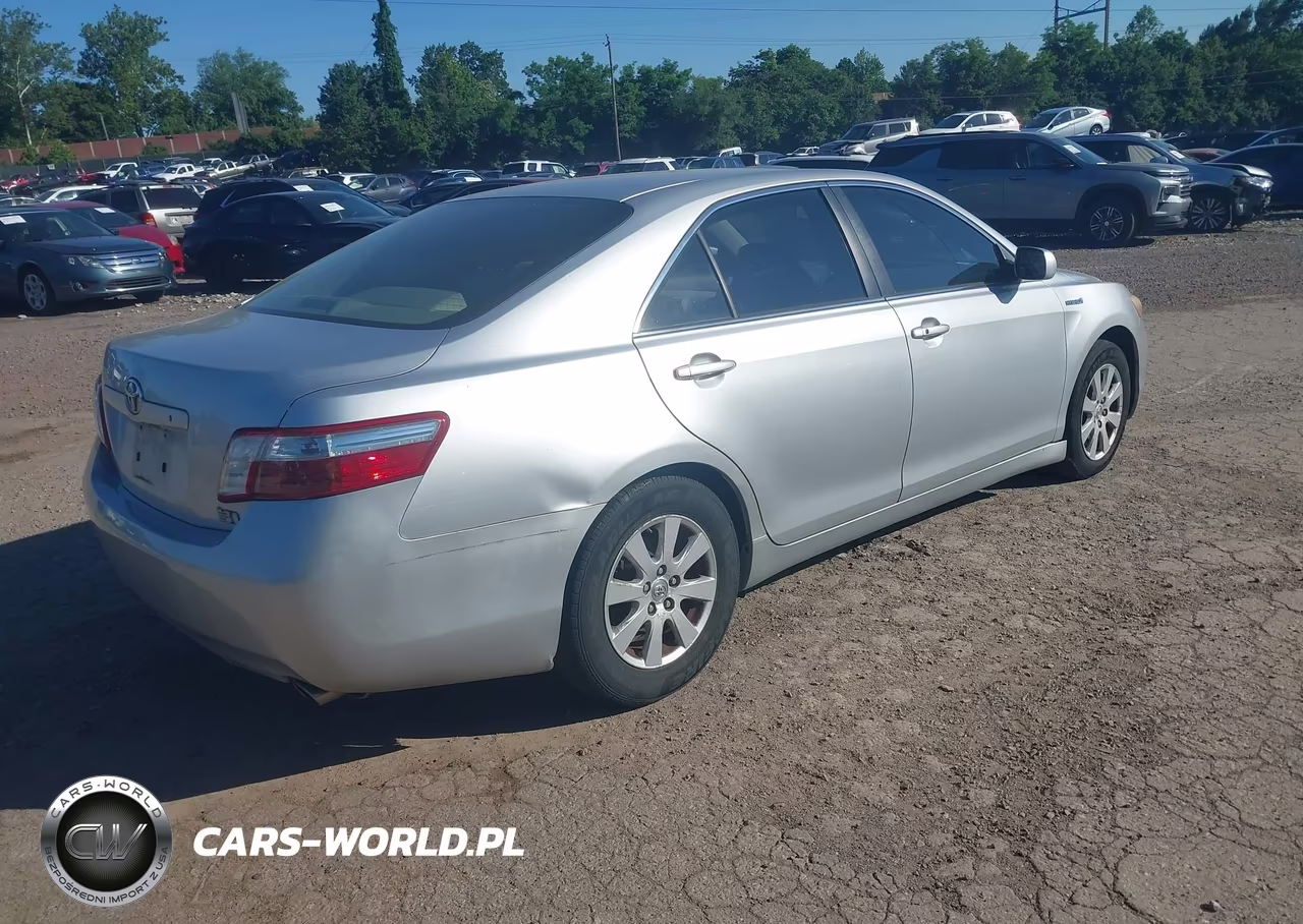 2007 Toyota Camry Hybrid VIN:JTNBB46K673011396 - 4