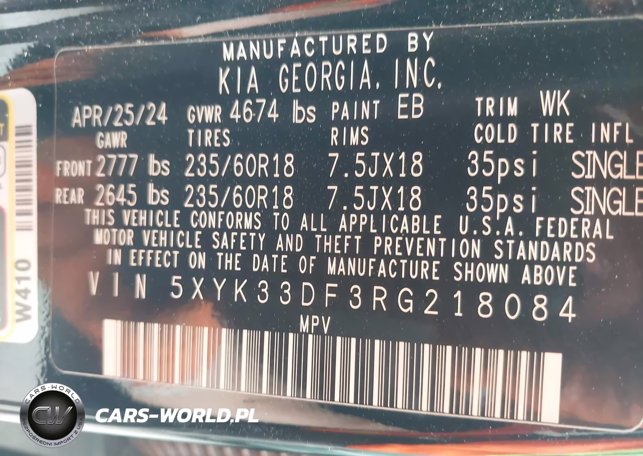 2024 Kia Sportage Ex VIN:5XYK33DF3RG218084 - 9