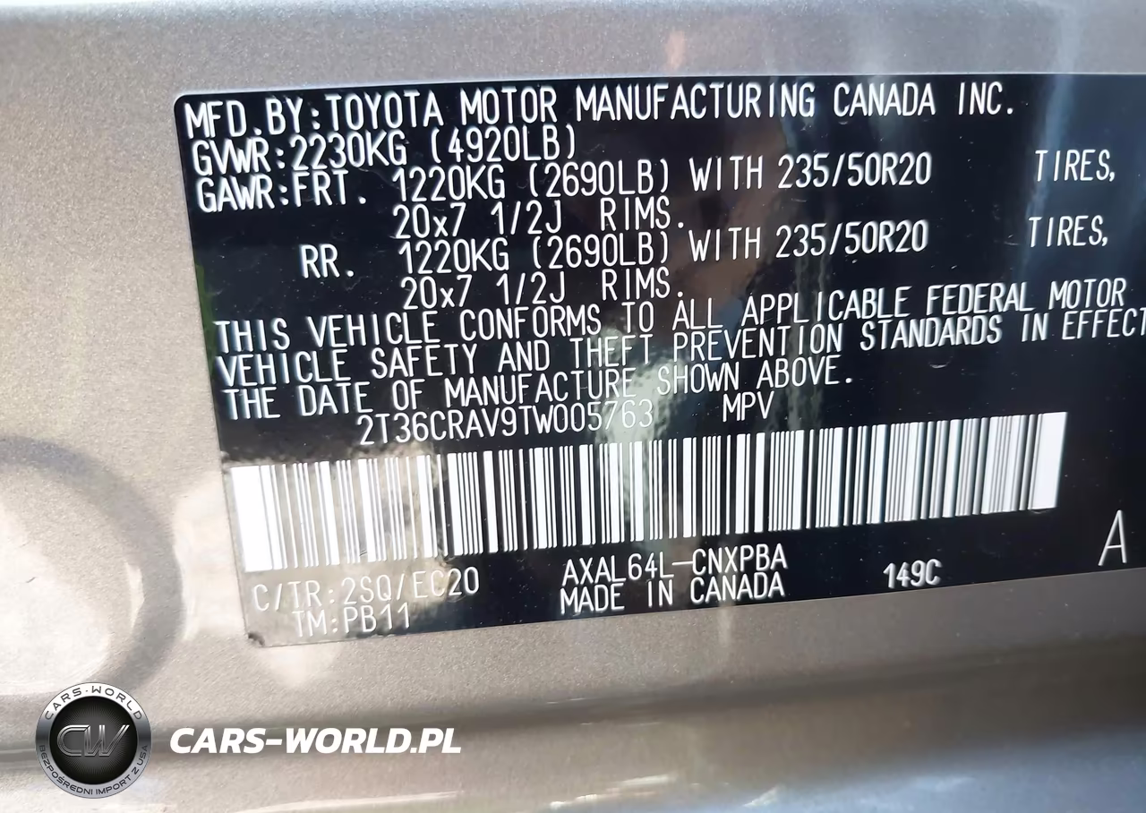 2026 Toyota Rav4 Xse VIN:2T36CRAV9TW005763 - 9