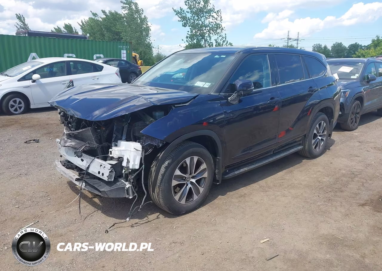 2020 Toyota Highlander Xle VIN:5TDGZRBH7LS026558 - 2