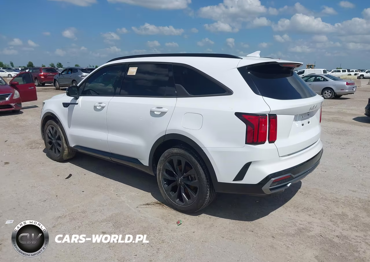 2022 Kia Sorento Sx VIN:5XYRK4LF9NG117859 - 3